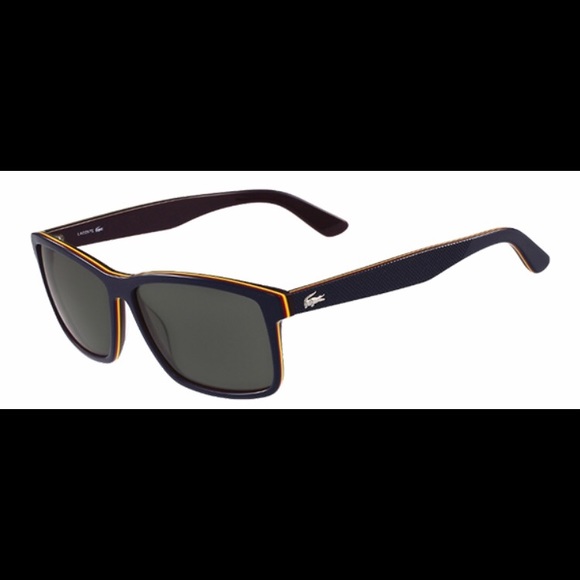 Lacoste Polarize Soft Square Pique Classic Sunglasses - Picture 2 of 3